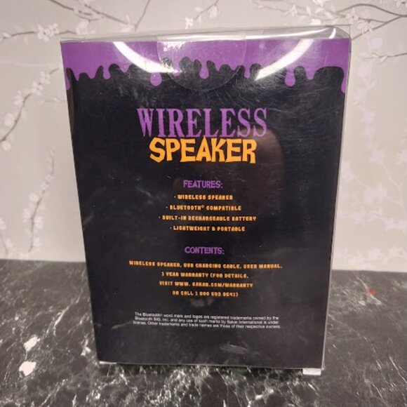 Target Bullseye Graveyard Headstone RIP Wireless Bluetooth Speaker - Picture 4 of 4